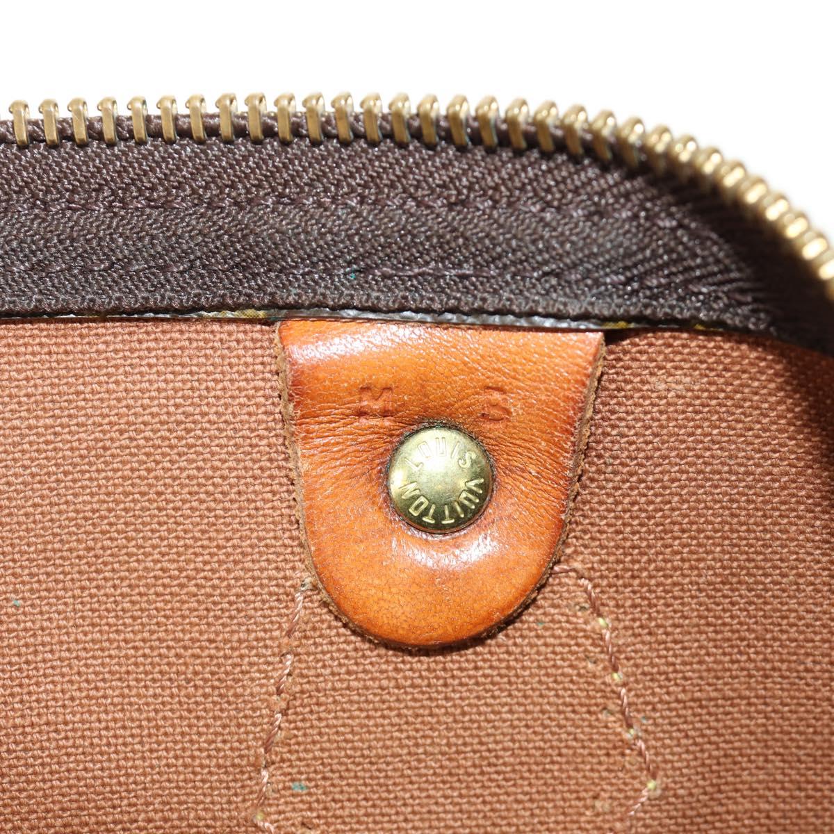 Louis Vuitton Speedy 40 Monogram Canvas Handbag Authentic 190252V - photo 10