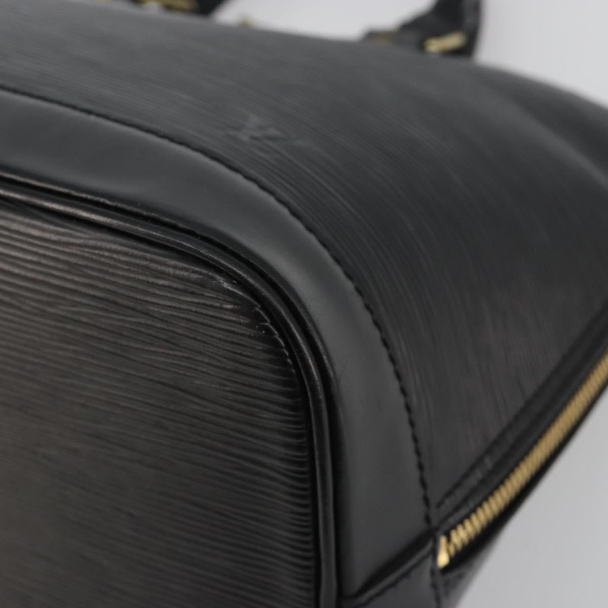 Louis Vuitton Epi Alma Handbag Noir Black Authentic 190623A - photo 10