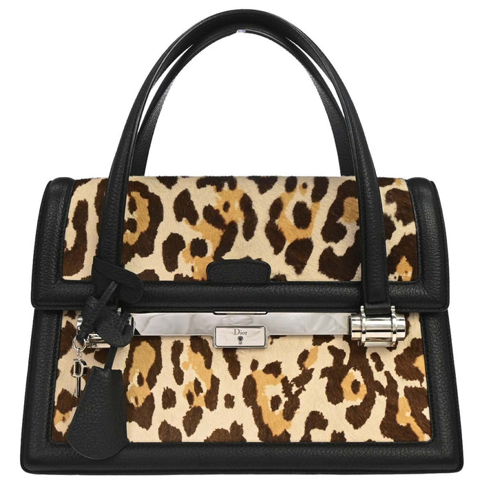 Dior Pony Hair Leopard in Cavallino Beige Vintage