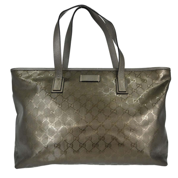 Gucci Tote GG in PVC GG Oro Vintage