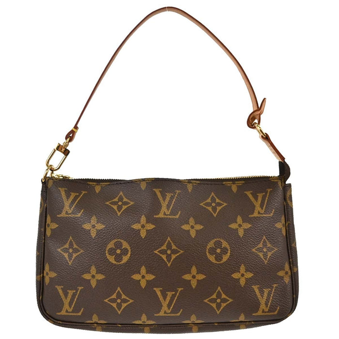 Louis Vuitton Pochette Accessoires in Tela Monogram Marrone Vintage