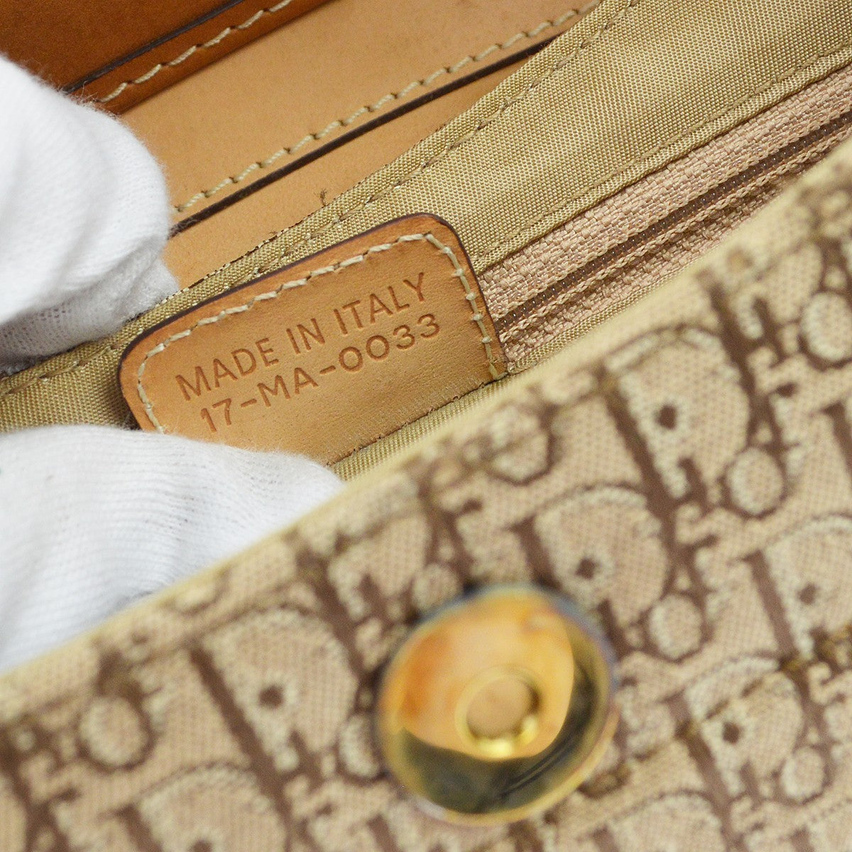 Christian Dior Trotter Street Chic Columbus Bag