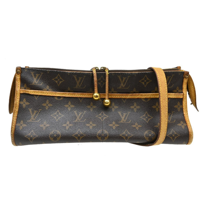 Borsa Louis Vuitton Popincourt Long Vintage in Tela Monogram Marrone