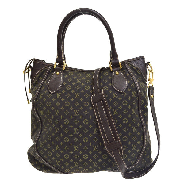 Louis Vuitton Brown Mini Lin Buzasu Anjou Vintage Handbag