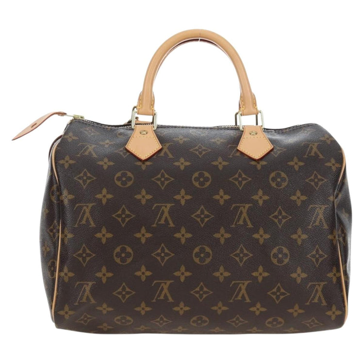 Louis Vuitton Speedy 30 Monogram Canvas Handbag Authentic 191955SM - photo 3