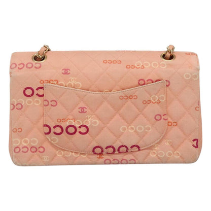 CHANEL Matelasse 25 COCO Icon Chain Bag Rosa Originale | Tela