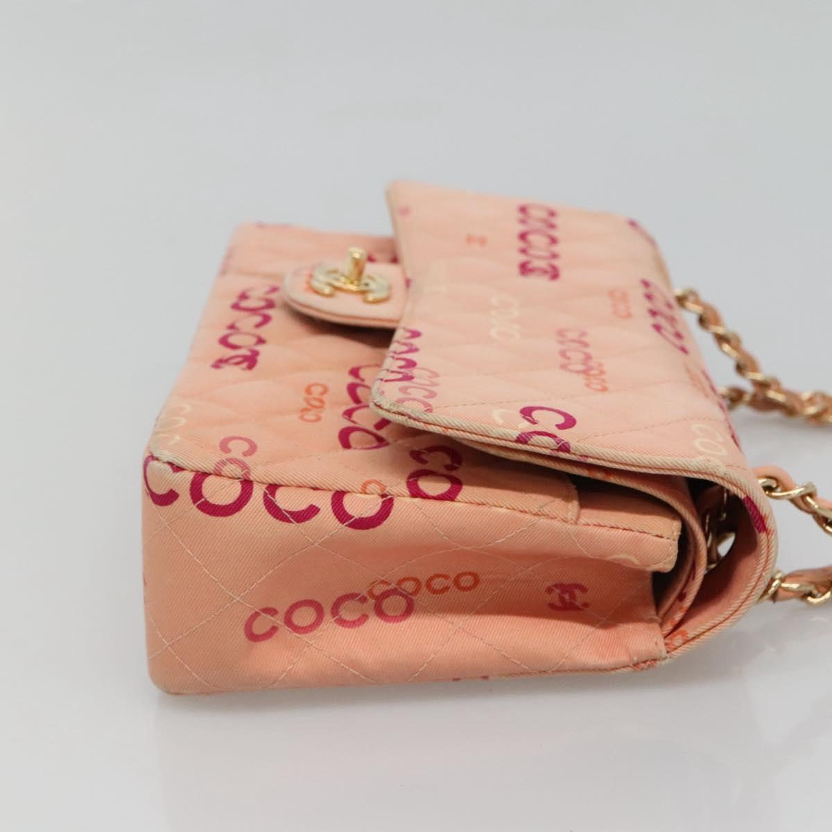 CHANEL Matelasse 25 COCO Icon Chain Bag Rosa Originale | Tela
