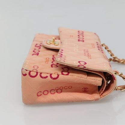 CHANEL Matelasse 25 COCO Icon Chain Bag Rosa Originale | Tela
