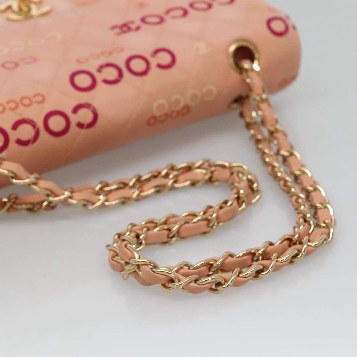 CHANEL Matelasse 25 COCO Icon Chain Bag Rosa Originale | Tela