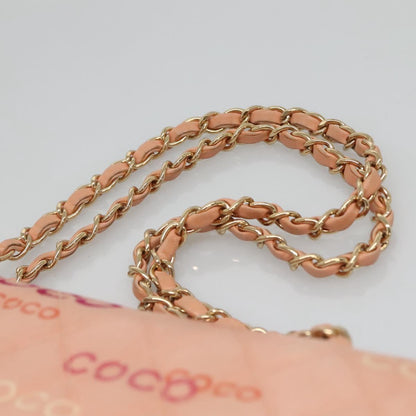 CHANEL Matelasse 25 COCO Icon Chain Bag Rosa Originale | Tela