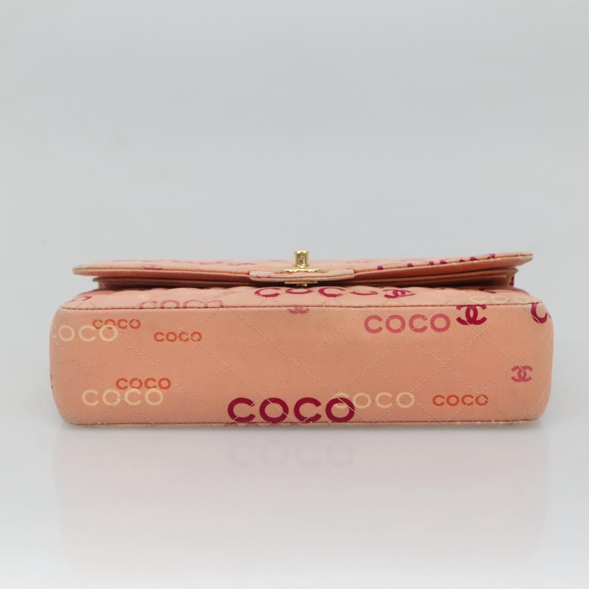 CHANEL Matelasse 25 COCO Icon Chain Bag Rosa Originale | Tela