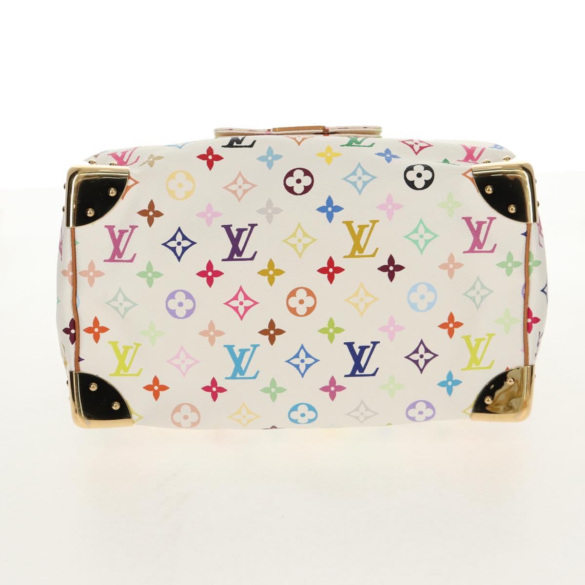 Louis Vuitton Multicolor Speedy 30 Handbag White Authentic 150196V - photo 10