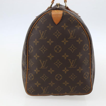 Louis Vuitton Speedy 40 Monogram Canvas Handbag Authentic 156336V - photo 4