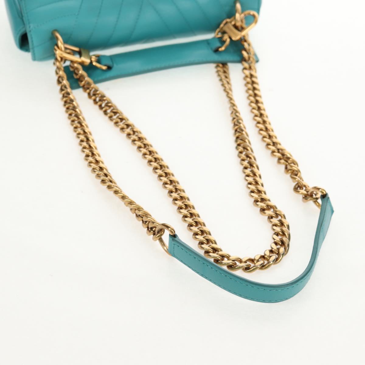 Louis Vuitton New Wave PM Heart Bag Shoulder Bag Turquoise Blue Authentic 157113M - photo 9