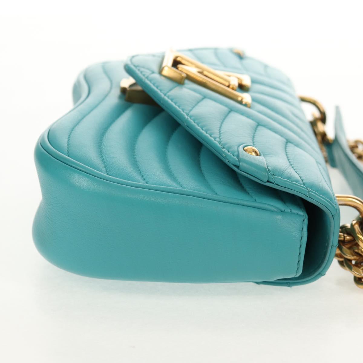 Louis Vuitton New Wave PM Heart Bag Shoulder Bag Turquoise Blue Authentic 157113M - photo 4