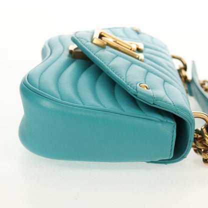 Louis Vuitton New Wave PM Heart Bag Shoulder Bag Turquoise Blue Authentic 157113M - photo 4
