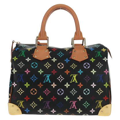 Louis Vuitton Multicolor Speedy 30 Handbag Black Authentic 157571SM - photo 2