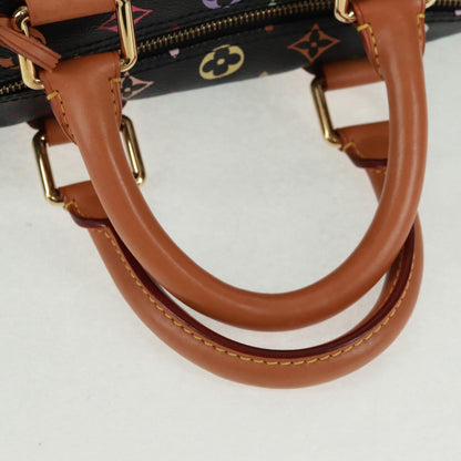 Louis Vuitton Multicolor Speedy 30 Handbag Black Authentic 157571SM - photo 7