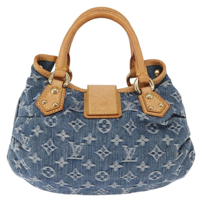 Louis Vuitton Denim Preity Handbag Blue Authentic 157975SAV - photo 2