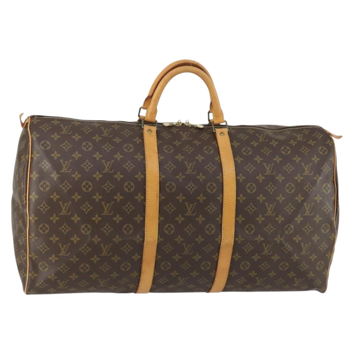 Louis Vuitton Keepall 60 Monogram Boston Bag Authentic 161887 - photo 1