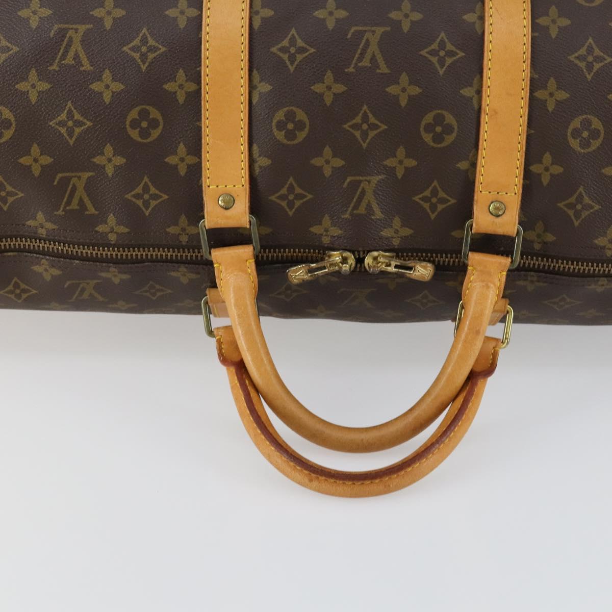 Louis Vuitton Keepall 60 Monogram Boston Bag Authentic 161887 - photo 7