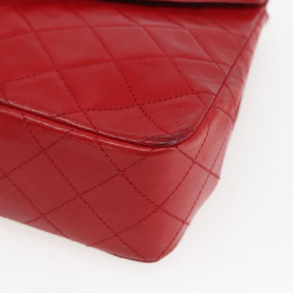 CHANEL Matelasse Chain Bag Rossa Originale | Borsa a Catena Oro