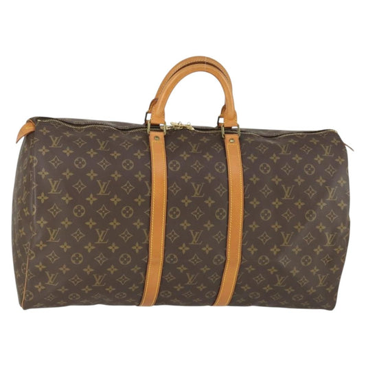 Louis Vuitton Keepall 55 Monogram Boston Bag Authentic 163632 - photo 1