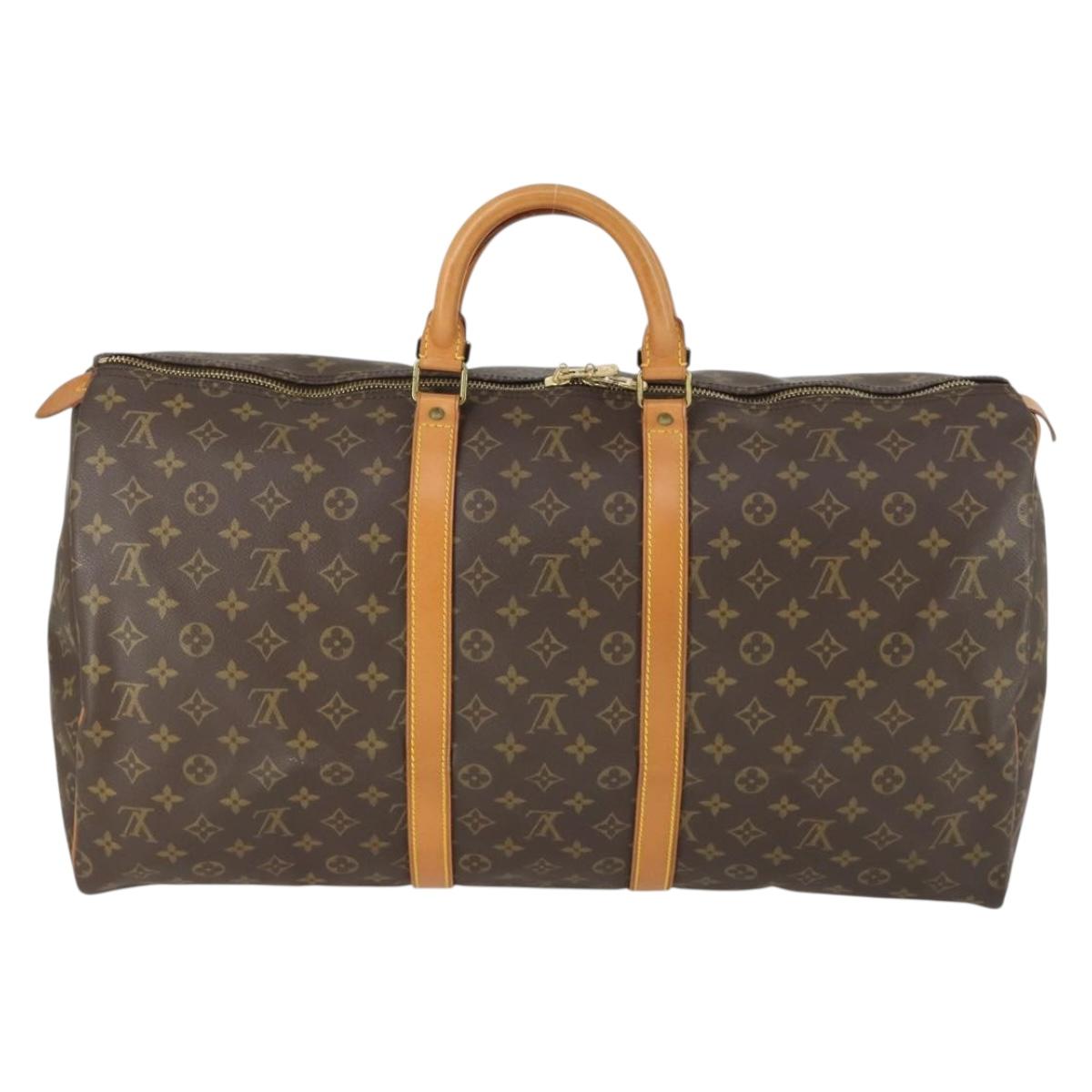 Louis Vuitton Keepall 55 Monogram Boston Bag Authentic 163632 - photo 2