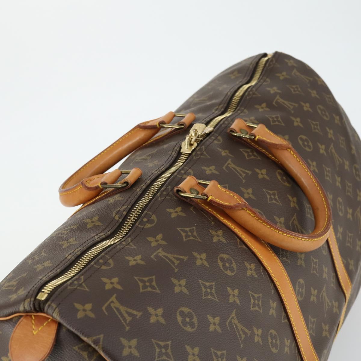 Louis Vuitton Keepall 55 Monogram Boston Bag Authentic 163632 - photo 6