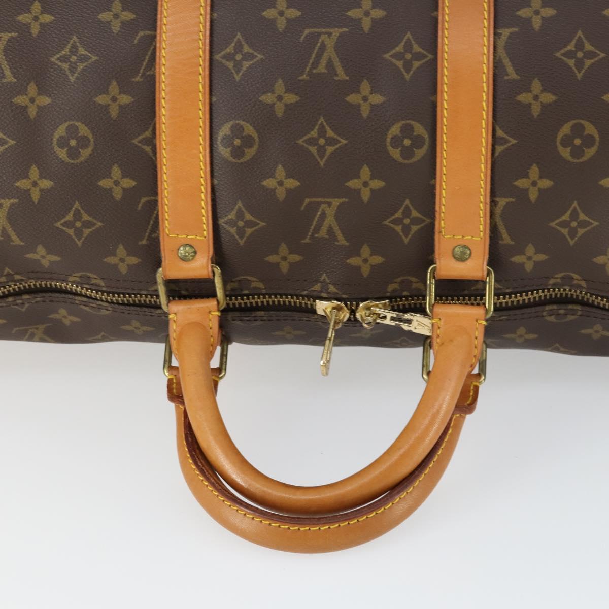 Louis Vuitton Keepall 55 Monogram Boston Bag Authentic 163632 - photo 7