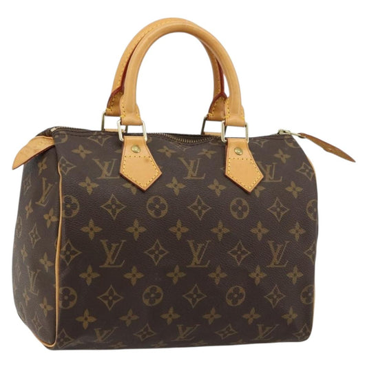 Louis Vuitton Speedy 25 Monogram Canvas Handbag Authentic 165271A - photo 1