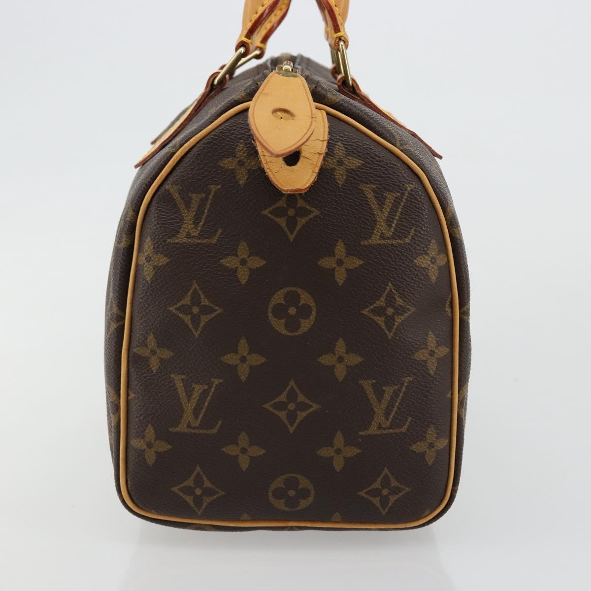 Louis Vuitton Speedy 25 Monogram Canvas Handbag Authentic 165271A - photo 4