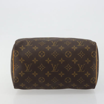 Louis Vuitton Speedy 25 Monogram Canvas Handbag Authentic 165271A - photo 5