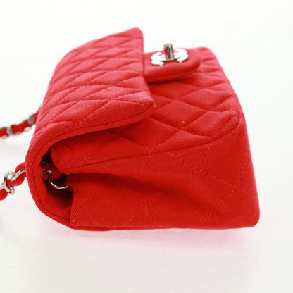 CHANEL Matelasse 20 Chain Bag Rossa Argento Originale | Cotone