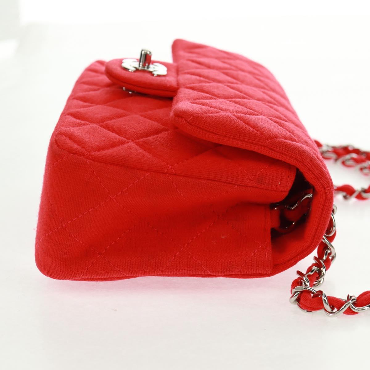 CHANEL Matelasse 20 Chain Bag Rossa Argento Originale | Cotone