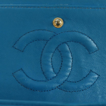 CHANEL Matelasse 23 Chain Bag Blu Originale | Borsa Oro