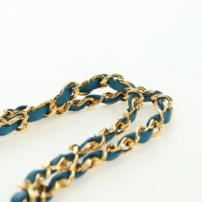 CHANEL Matelasse 23 Chain Bag Blu Originale | Borsa Oro