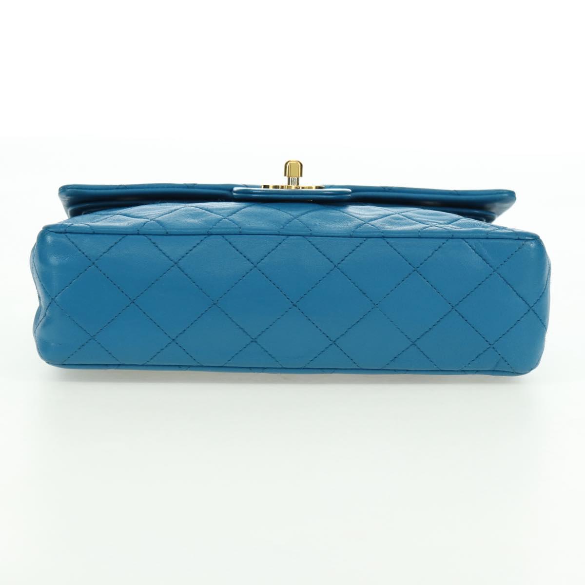 CHANEL Matelasse 23 Chain Bag Blu Originale | Borsa Oro