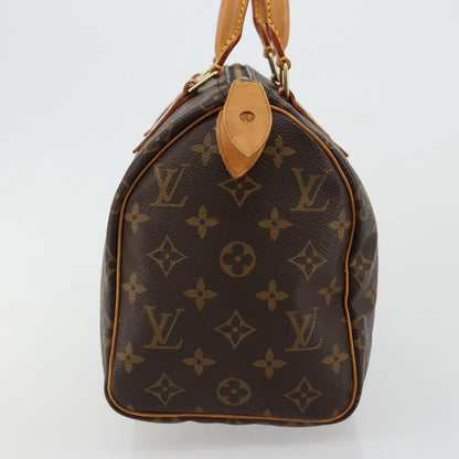 Louis Vuitton Speedy 25 Monogram Canvas Handbag Authentic 179455A - photo 4