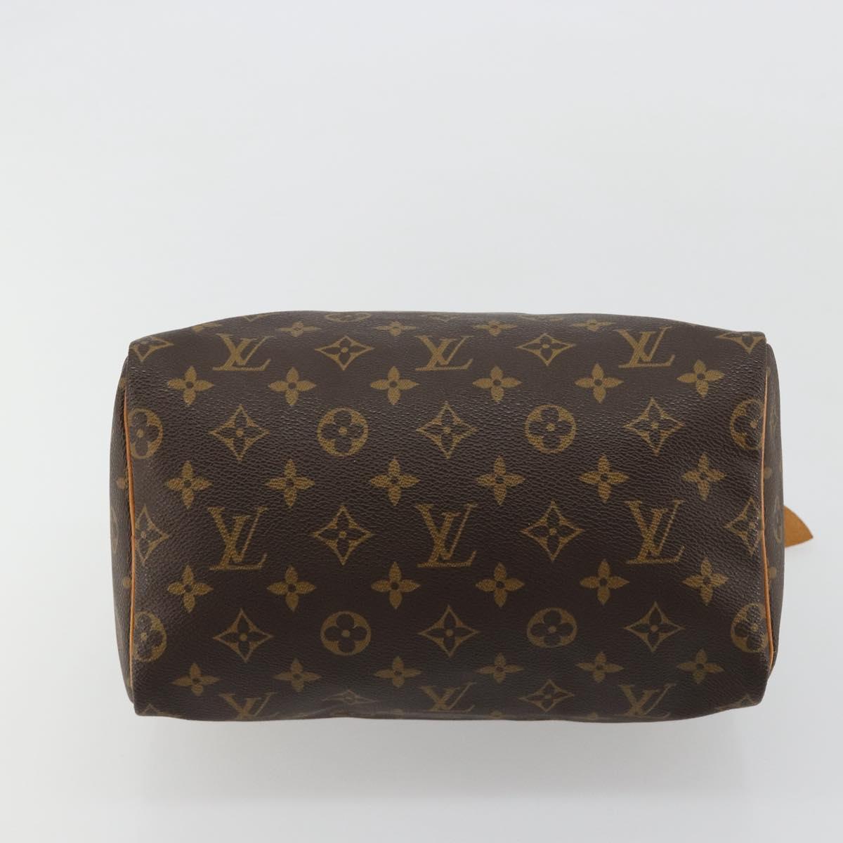 Louis Vuitton Speedy 25 Monogram Canvas Handbag Authentic 179455A - photo 5