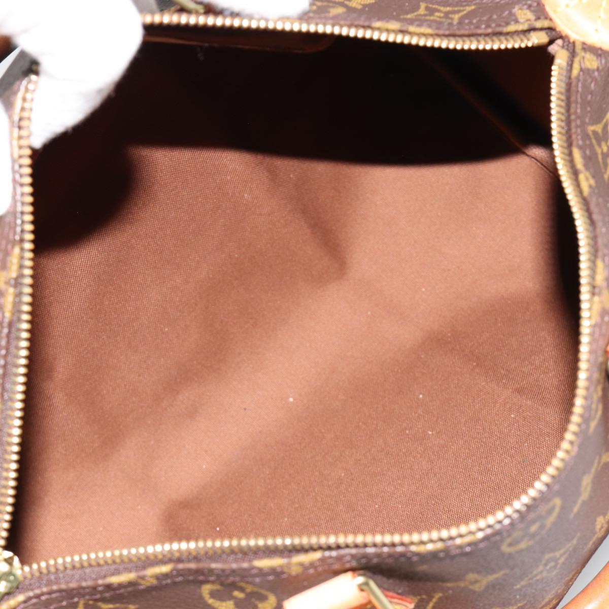 Louis Vuitton Speedy 30 Monogram Canvas Handbag Authentic M41526 - photo 9