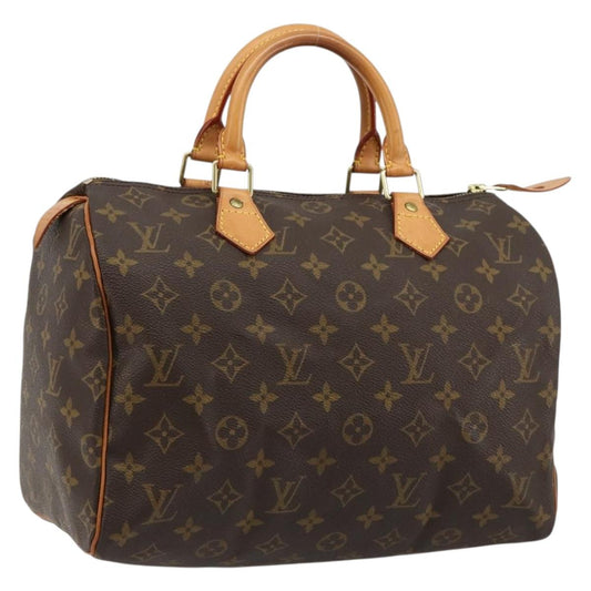 Louis Vuitton Speedy 30 Monogram Canvas Handbag Authentic M41526 - photo 1