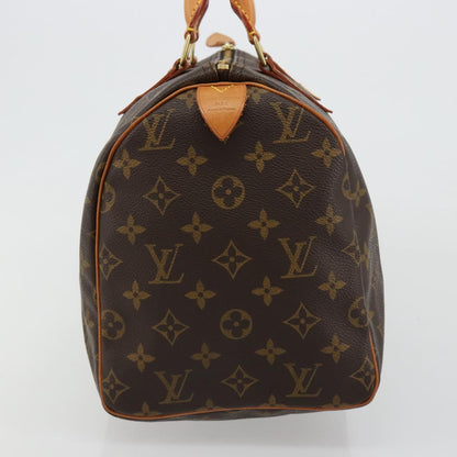 Louis Vuitton Speedy 30 Monogram Canvas Handbag Authentic M41526 - photo 3