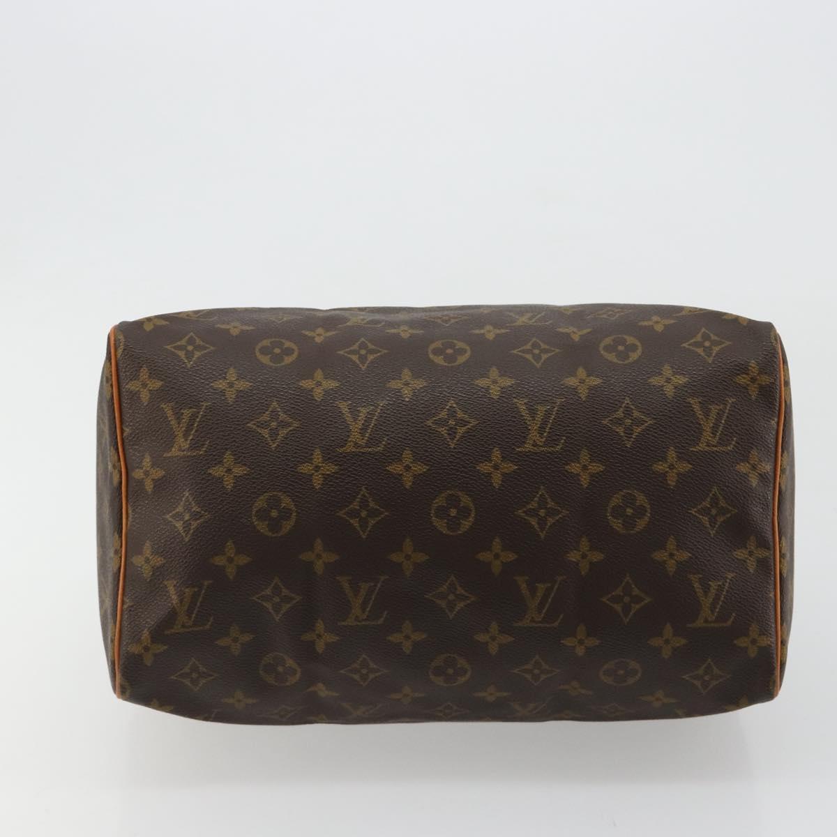 Louis Vuitton Speedy 30 Monogram Canvas Handbag Authentic M41526 - photo 5