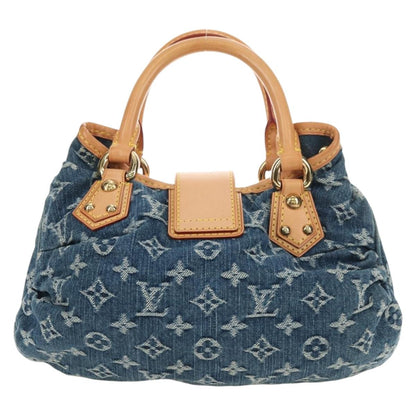 Louis Vuitton Denim Preity Handbag Blue Authentic 181366SAM - photo 2