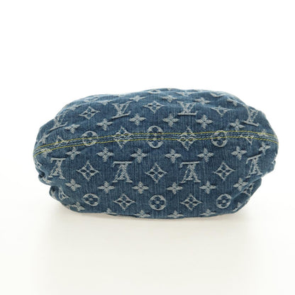Louis Vuitton Denim Preity Handbag Blue Authentic 181366SAM - photo 5