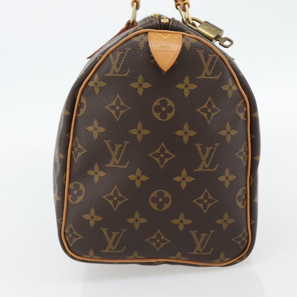 Louis Vuitton Speedy 30 Monogram Canvas Handbag Authentic 181837SAV - photo 3