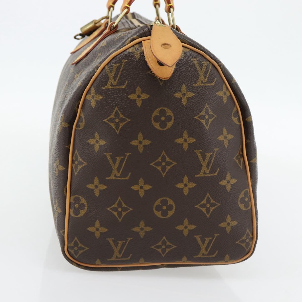 Louis Vuitton Speedy 30 Monogram Canvas Handbag Authentic 181837SAV - photo 4