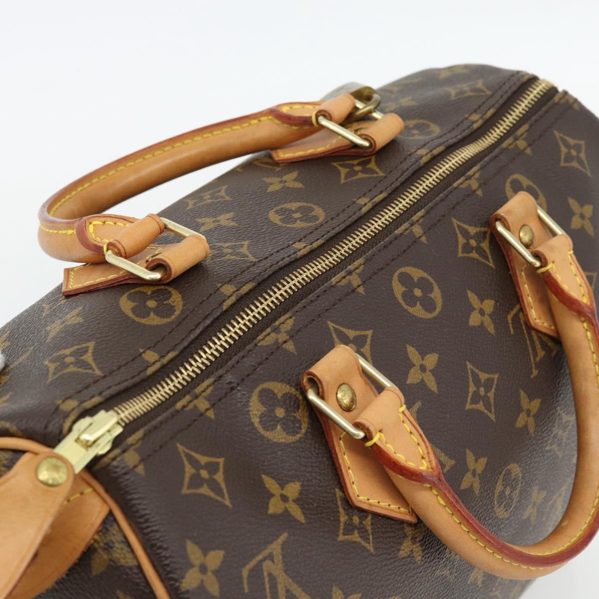 Louis Vuitton Speedy 30 Monogram Canvas Handbag Authentic 181837SAV - photo 6