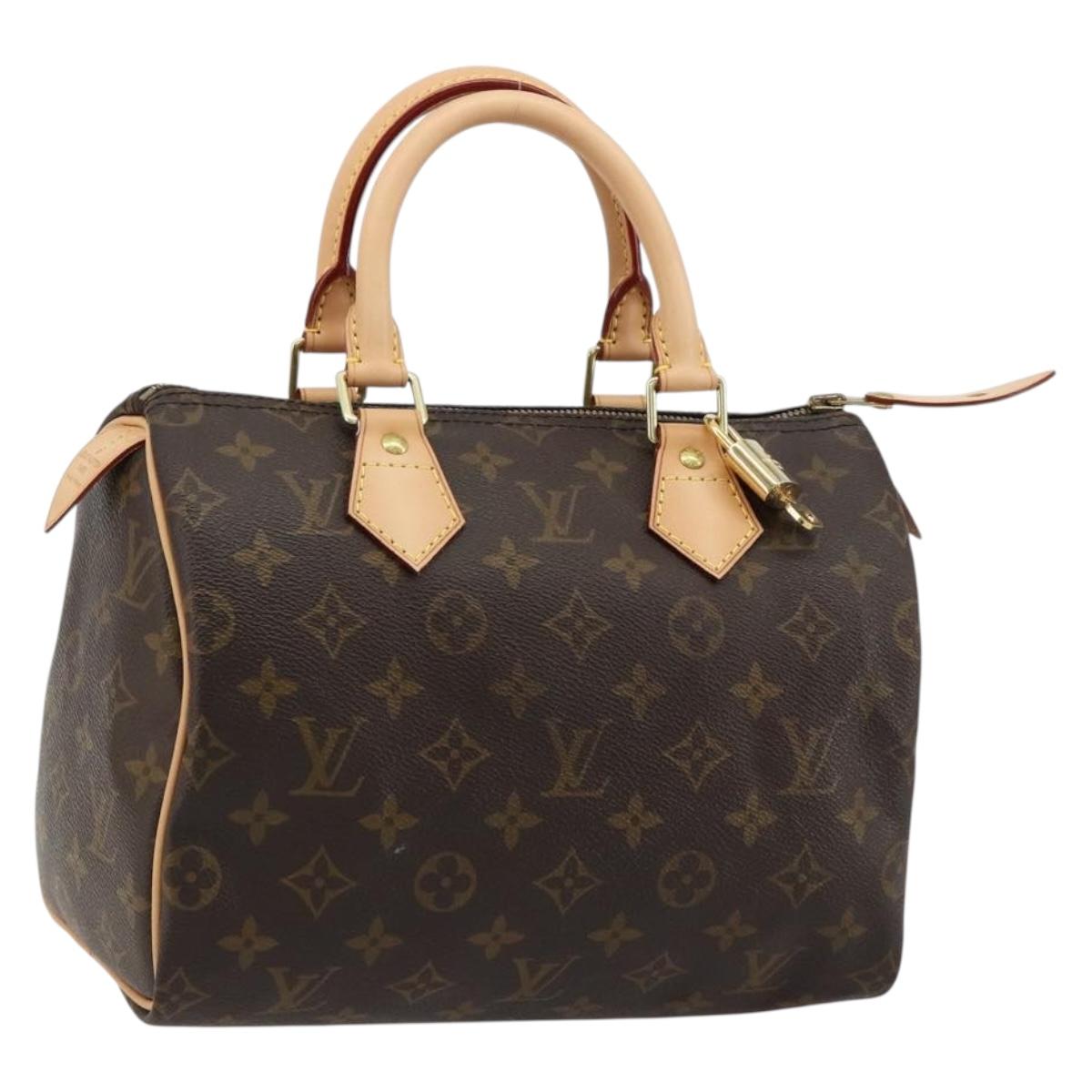 Louis Vuitton Speedy 25 Monogram Canvas Handbag Authentic 181842SAV - photo 1